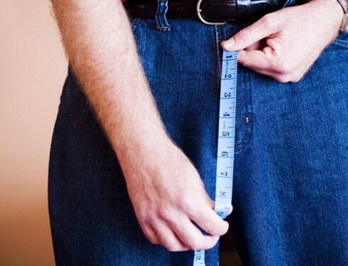 Um membro do tamanho inferior a 8 a 10 centímetros de comprimento requer um aumento